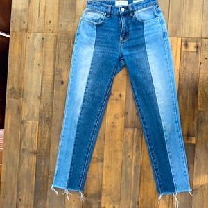 Pac Sun vintage icon size 24 patchwork denim EUC